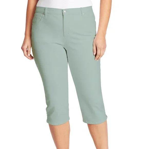 Vanderbilt Rail Denim Kohls Gloria Vanderbilt Capris Gloria